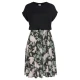 BUFFALO Obleka BF Kleid Cottage Paperba roza/črna
