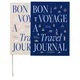 Dnevnik potovanj BON VOYAGE, modra, Printworks