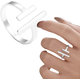 Prstan JEWELRY & WATCHES - Silver Plated - K47_AAA_Srebro