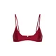 LSCN by LASCANA Bikini zgornji del temno rdeča