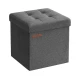 Taburet SULTAN 30x30 cm siva