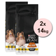 Purina PRO PLAN ADULT ALL SIZE Light / Sterilised, 2x14 kg