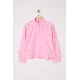 Trendyol Curve Pink Bowknot Plus Size Shirt