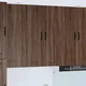 vidaXL Stenska kuhinjska omarica s polico Rjav hrast 60 x 31 x 100 cm