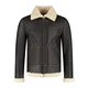 CYCAS DOR Zimska jakna HUNTER SHEARLING HERITAGE temno rjava