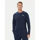 The North Face Majica z dolgimi rokavi Evolution Simple Dome NF0A8EU3 Mornarsko modra Regular Fit