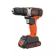 shumee BLACK & DECKER | Akumulatorski vrtalnik in vijačnik | BCD001C2-QW | 18. maj | 2 x 1,5 Ah | Litijeva baterija