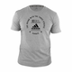 Karate majica s kratkimi rokavi | Adidas - Siva/črna, 164