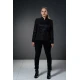 BOUCLÉ MODA Ženski mantil Julija, Crni