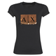 Armani Exchange Majice s kratkimi rokavi HONEY Črna