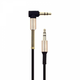 Audio AUX kabal SPRING THIN 1m crni