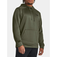 Under Armour Pulover UA Armour Fleece Hoodie-GRN S