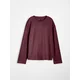 Sinsay - Pamučna bluza sa dugim rukavima - maroon