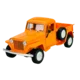 shumee WELLY 1947 JEEP WILLYS PICCUP ORANŽNA 1:24 24116