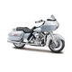 Maisto - HD - Motorno kolo - 2002 FLTR Road Glide, kovinsko siva, blister škatla, 1:18