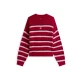 Tommy Jeans Pulover jajčevec/roza/temno rdeča