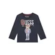 Guess Bluza N5YI23 K8HM4 Mornarsko modra Regular Fit