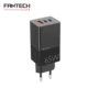 FANTECH Kućni punjač CWG301 2xPD + QC 65W crni