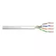 CAT 5e U-UTP installation cable, 100 MHz Dca (PVC), AWG 24/1, 500 m paper box, sx, grey
