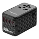 Univerzalni potovalni adapter Verbatim UTA-10 GaN III 140 W - črn