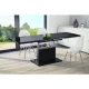 Multifunkcionalni Sto Aston Glossy Crni ( 1656 )