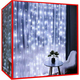 Malatec novoletne lučke - zavesa (300 LED, hladno bela, 8 funkcij), 3m