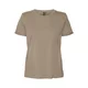 VERO MODA Majica VMPAULA temno bež