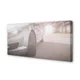 tulup.si Slika na platnu Silver avto ulica drevo 125x50 cm