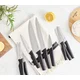 Karaca Set noževa Bundle, 10 delova, Crni