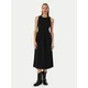 Calvin Klein Vsakodnevna obleka LV044G207G Črna Regular Fit
