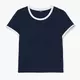 Cropp - Majica s aplikacija - navy