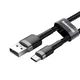 Kabl Baseus cafule HW Quick Charging Type-C 40W 1m sivo crni