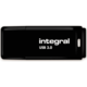 INTEGRAL spominski ključek 64 GB USB 3.0, črn