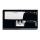 Kitajski kuharski nož in brusilec nožev v setu CLASSIC IKON, 2 kosa, Wüsthof