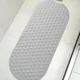 Farleenhomes Prostirka za kupatilo, 40x100cm, Siva