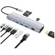 Zvezdišče USB-C HDMI 4k LAN RJ45 Gigabit PD 100W USB 3.0 adapter
