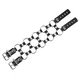Náramek LEATHER & STEEL FASHION - Spikes Ring - LSF1 32