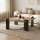 HANAH HOME Sto za dnevnu sobu Marais Atlantic Pine Anthracite