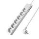 Braytron Produžni kabl BRY-XLINE-6WAY-EU-3x1,5mm2-5M