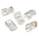 Gembird RJ45 konektor CAT.5e UTP trdi kabel pak/10 LC-8P8C-001/10