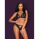 Sexy set 2-delni Millagro crne boje - S/M