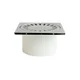 Enpro Talni odtok Floor drain lower D 50 / 84 mm, stainless steel frame, SUN grille, white