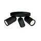 Lampa Philips Pongee Spot 3 x 10 W GU10 - Crna