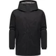 Ragwear Zimski plašč Parcan Twill črna