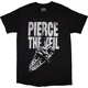 Pierce The Veil Majica Large Text Unisex Black 2XL