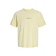 JACK & JONES Majica JORHyeres  svetlo modra / pastelno rumena / oranžna / malina