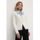 Jopica Pepe Jeans IZABEL CARDIGAN ženska, bež barva, PL702225
