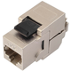 Solarix Keystone - zbirni paket 24 kos - 10G CAT6A STP RJ45 črn samorezni SXKJ-10G-STP-BK-SA