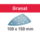 Festool Granat STF DELTA 100x150mm list Brusni 50 kosov paket 577544