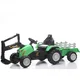 Traktor sa prikolicom i pokretnom kašikom Zeleni ( 13702 )